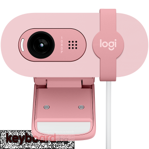 Уеб камера Logitech Brio 100 Full HD Webcam - ROSE - USB - N/A - EMEA28-935 - WEBCAM