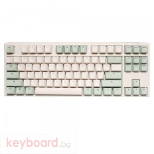 Геймърскa механична клавиатура Ducky One 3 Matcha Full-Size, Cherry MX Brown