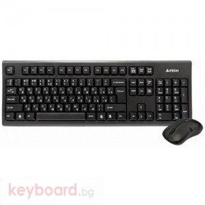 Клавиатура A4 TECH 3100N Kомплект безжични клавиатура и мишка