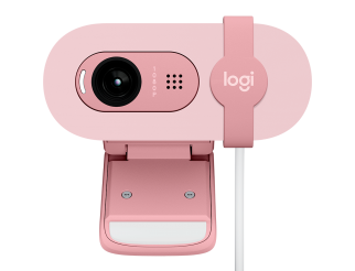 Уеб камера Logitech Brio 100 Full HD Webcam - ROSE - USB - N/A - EMEA28-935 - WEBCAM